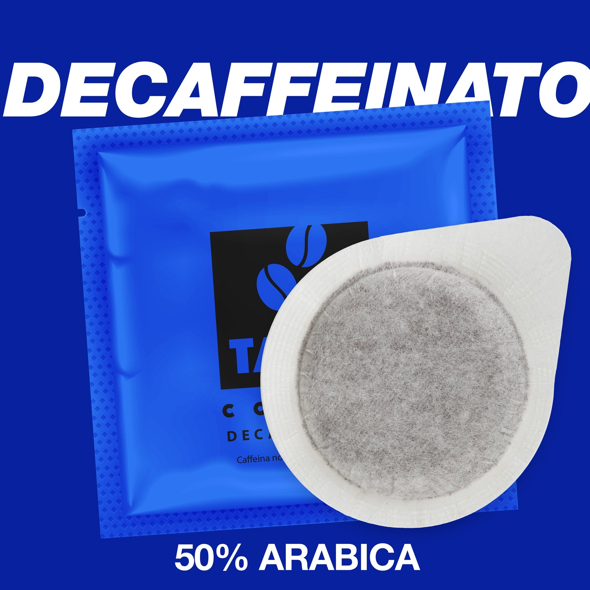 Cialde E.S.E. Decaffeinato Artigianali 50% arabica - TAMA caffè