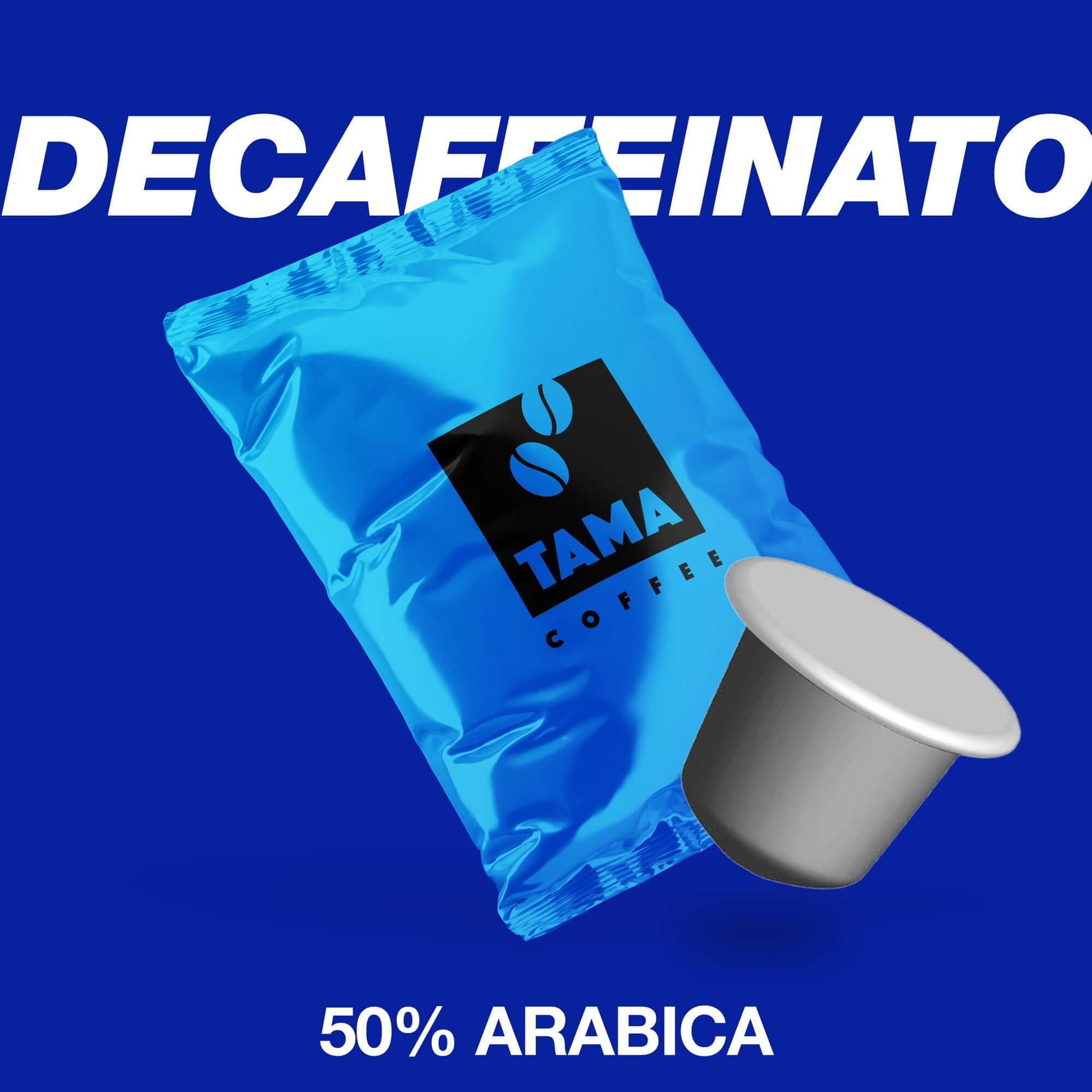 COMPATIBILI NESPRESSO* DECAFFEINATO - TAMA caffè