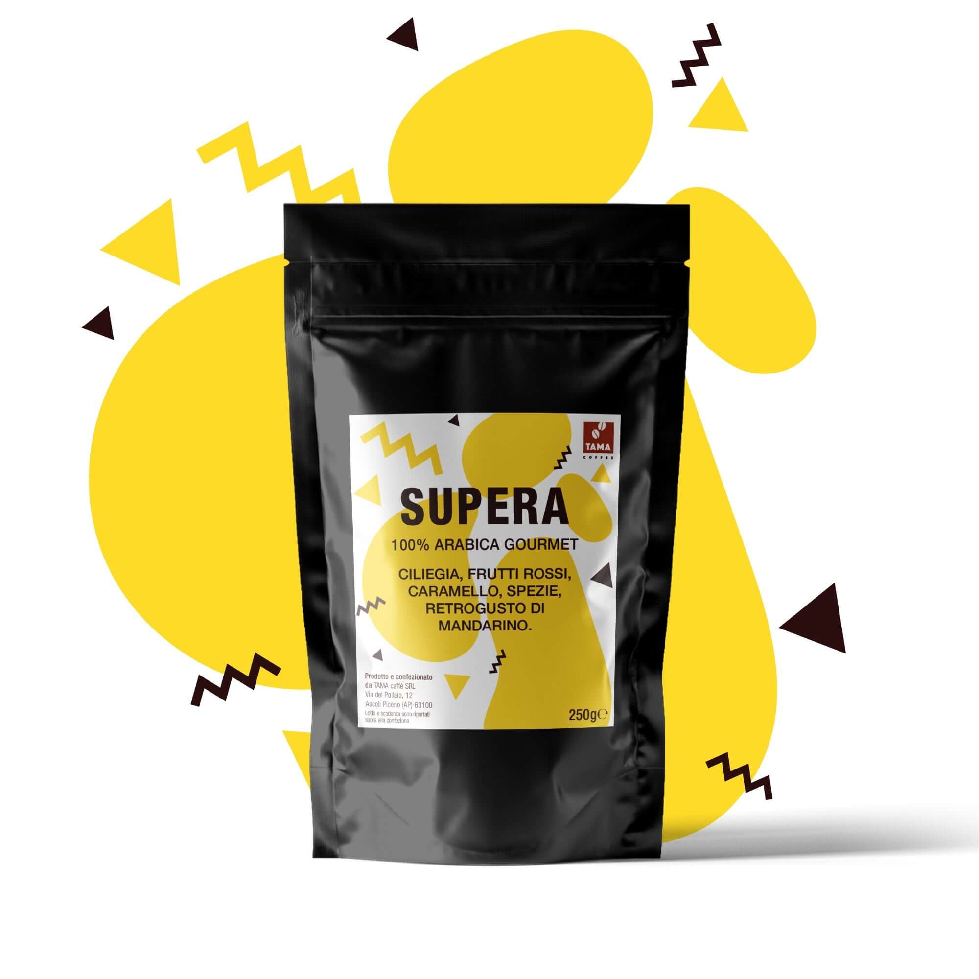 Miscela di caffè artigianale da 250g per uso professionale e domestico