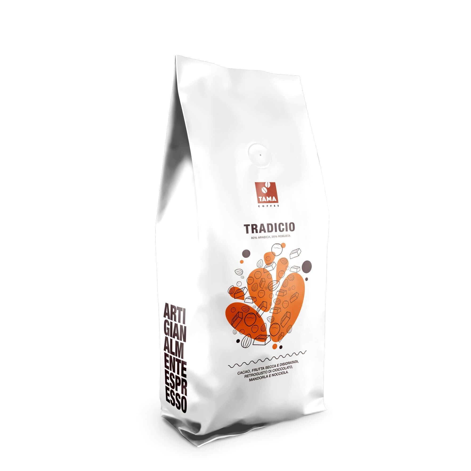 Miscela caffè artigianale 80% arabica 20% robusta